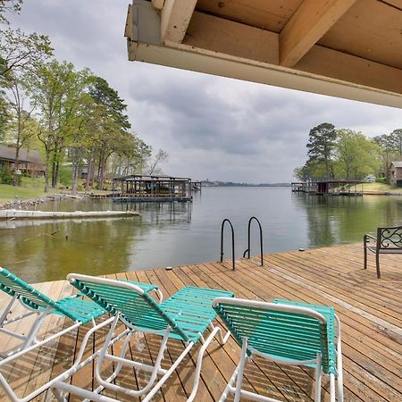 Cozy Lake Cabin With Dock In Hot Springs Natl Park Villa Lake Hamilton Bagian luar foto