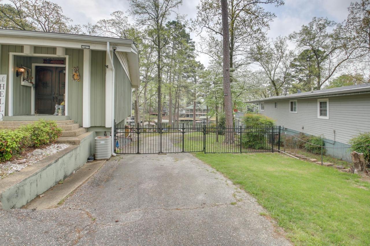 Cozy Lake Cabin With Dock In Hot Springs Natl Park Villa Lake Hamilton Bagian luar foto