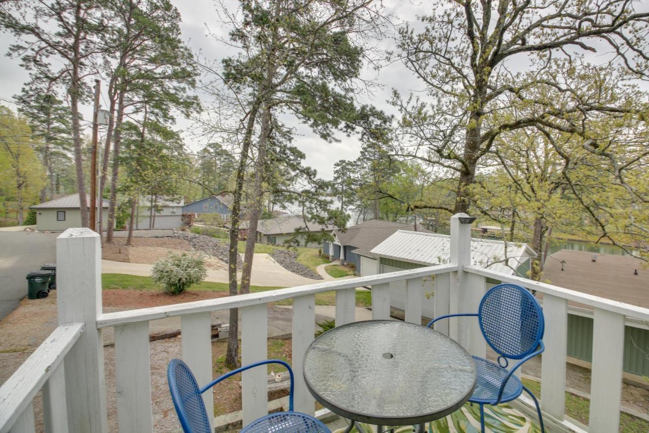 Cozy Lake Cabin With Dock In Hot Springs Natl Park Villa Lake Hamilton Bagian luar foto