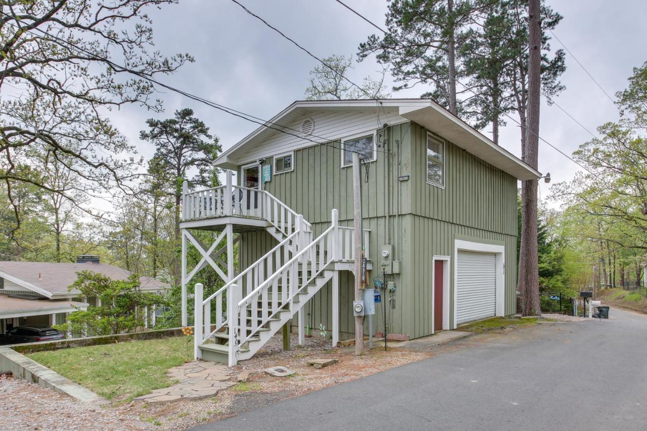 Cozy Lake Cabin With Dock In Hot Springs Natl Park Villa Lake Hamilton Bagian luar foto