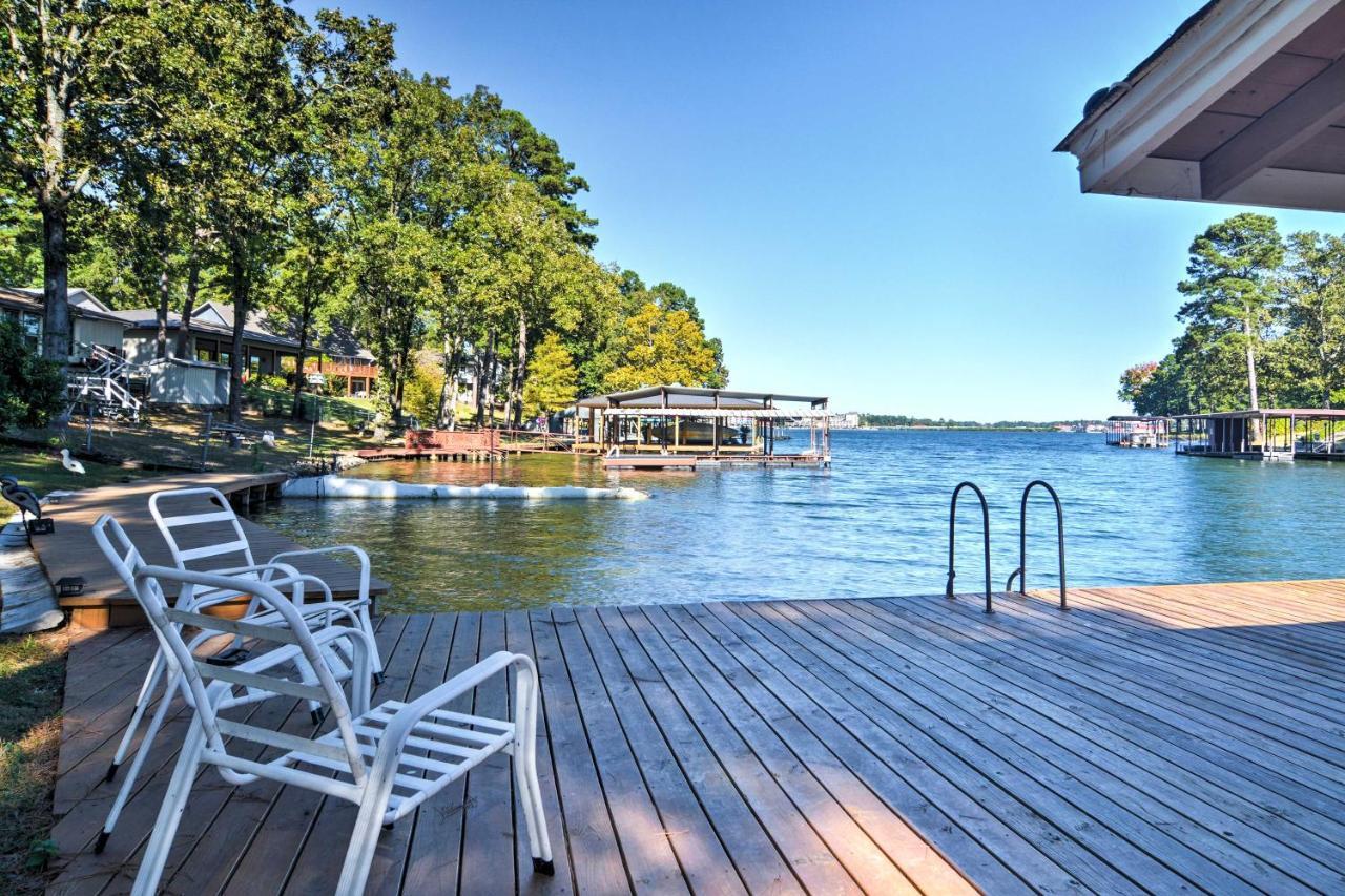 Cozy Lake Cabin With Dock In Hot Springs Natl Park Villa Lake Hamilton Bagian luar foto